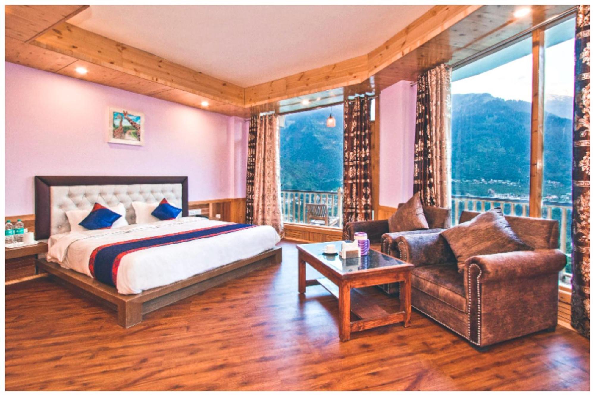 Manali Hotel T H E - B D - R E S O R T - Free Parking - Jungle Safari And Restaurant Facilities -Luxury & Spacious Room - Best Premium Hotel In Manali Exterior foto