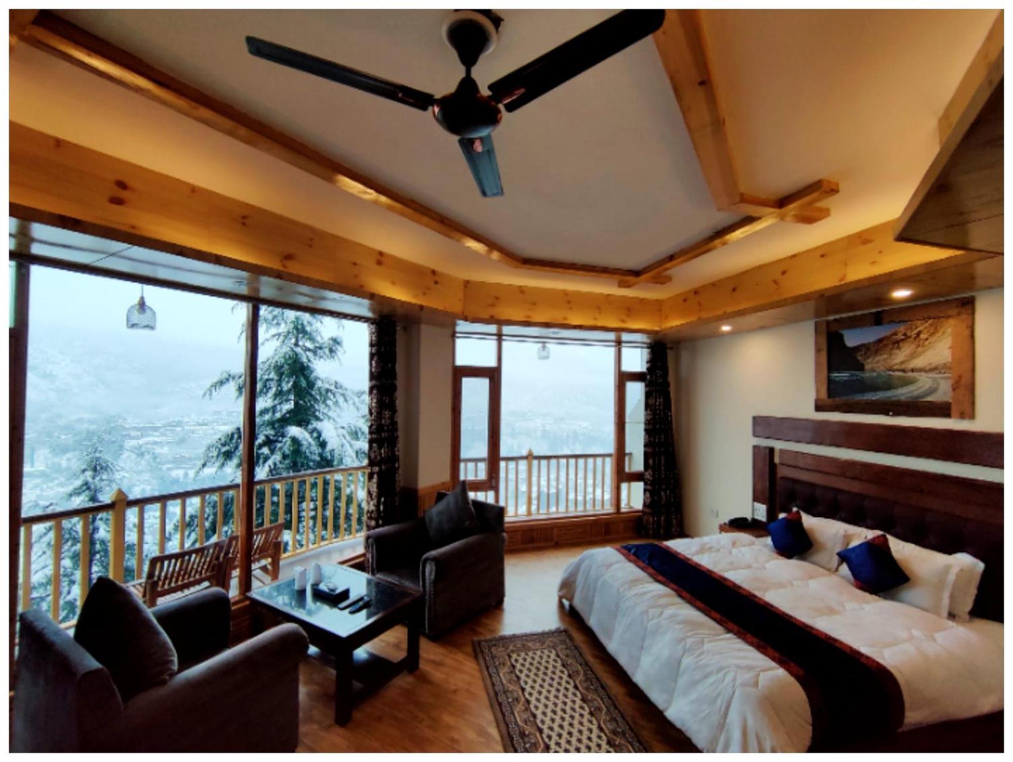 Manali Hotel T H E - B D - R E S O R T - Free Parking - Jungle Safari And Restaurant Facilities -Luxury & Spacious Room - Best Premium Hotel In Manali Exterior foto